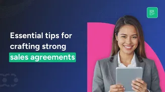 10 Sales agreement tips every business needs