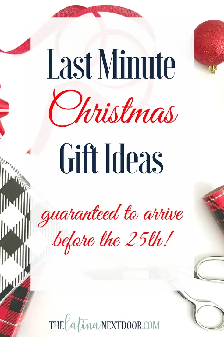 Last-minute digital gift email template