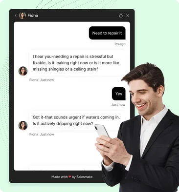 3. Smart lead qualification before booking