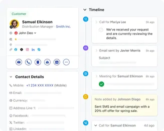360° customer view & clienteling