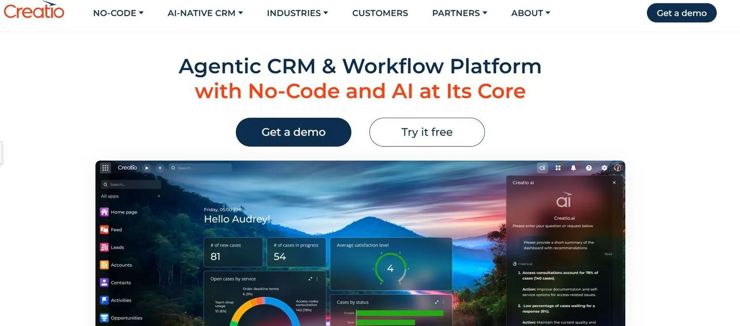Creatio CRM