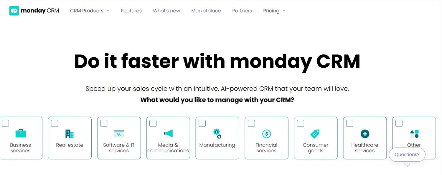 Monday CRM
