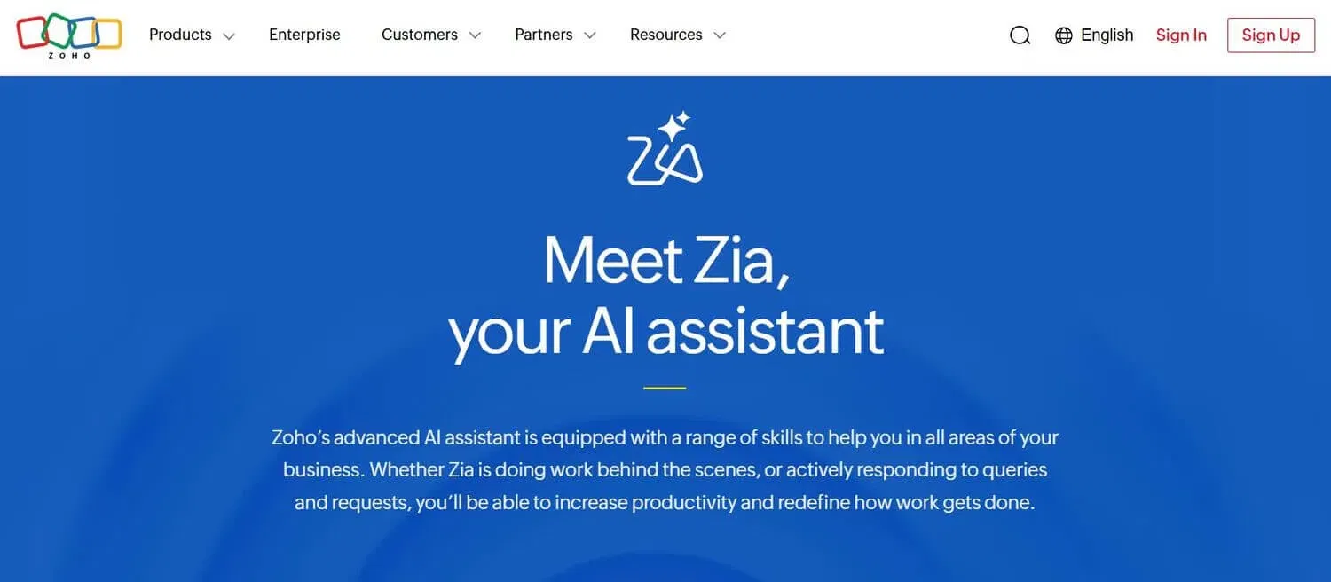 Zoho CRM