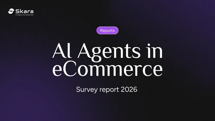 AI agents in eCommerce: Survey report 2026