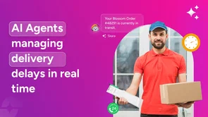 AI agents for delivery support How AI agents prevent delivery support overload in eCommerce
