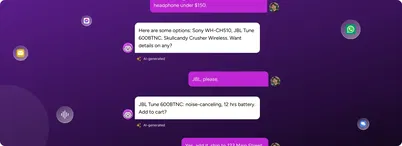 AI that sells. 23% more conversions. No extra headcount AI that sells. 23% more conversions. No extra headcount