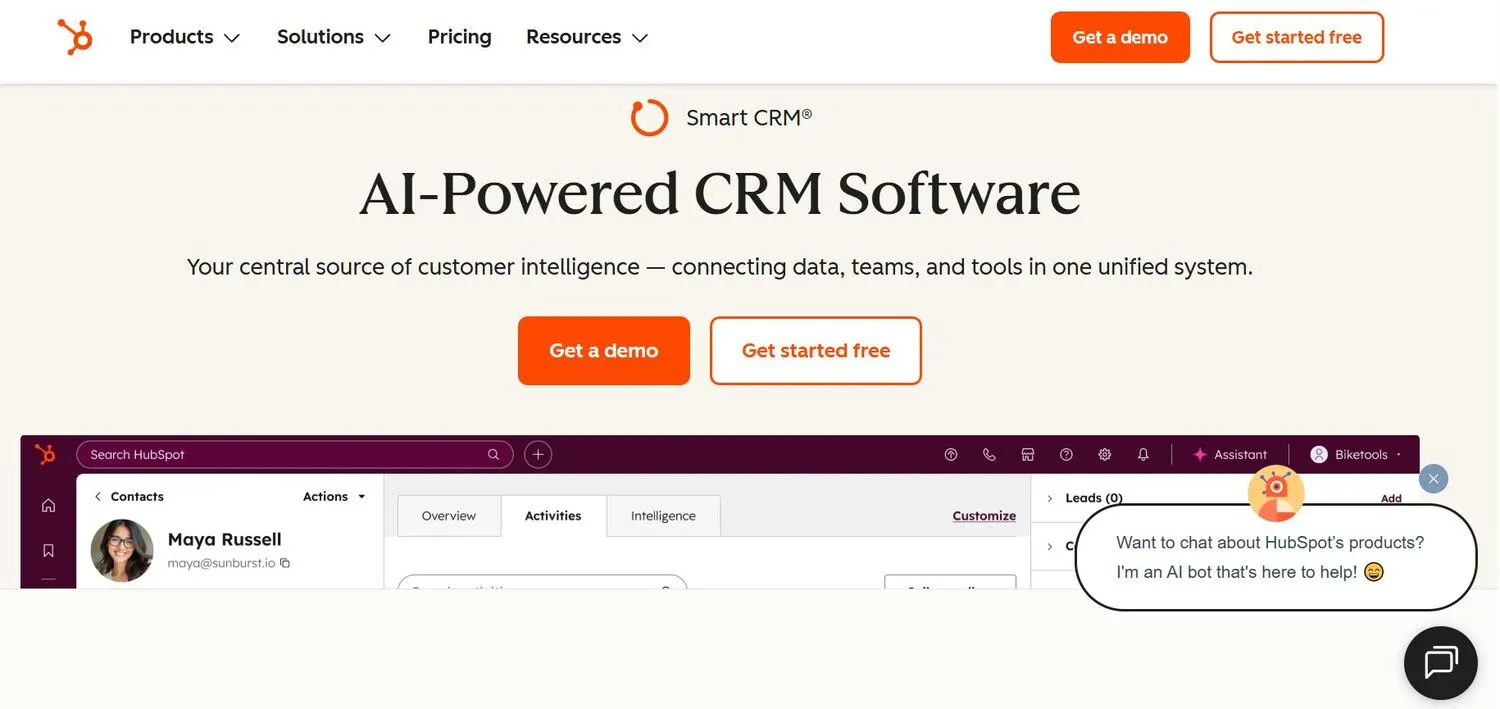  HubSpot CRM