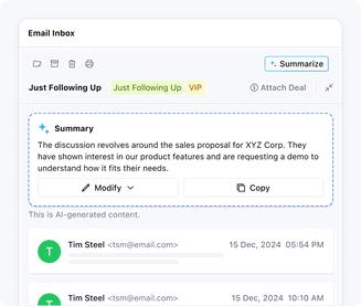 Your personal AI-assistant inside CRM