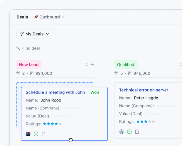 Your sales pipeline at a glance