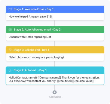 Automate follow-ups with a personal touch!