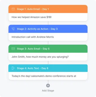 Automate follow-ups to save more time to sell