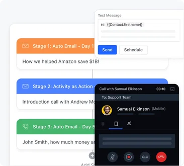 Automate outreach with smart sequences