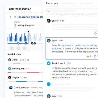 From sales call to claim - Let AI assist