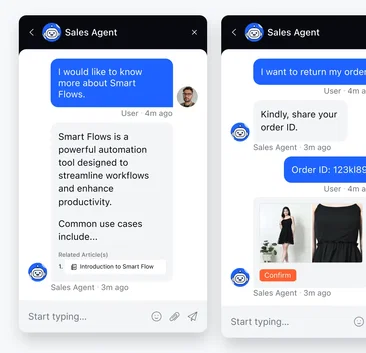 Real-time agent guidance