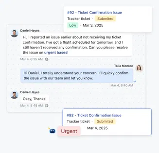 Automated ticket handling