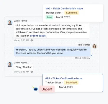 Automated ticket handling