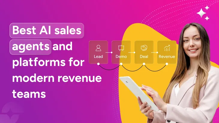 Best AI agents for sales in 2026: Top platforms, use cases & insights