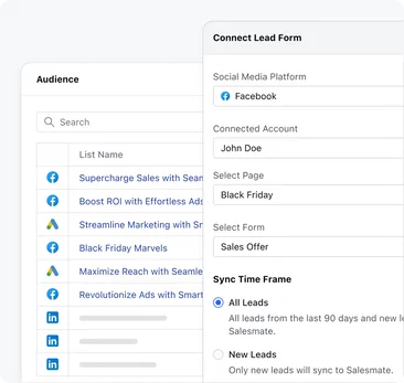 Boost social media lead capture with facebook integration