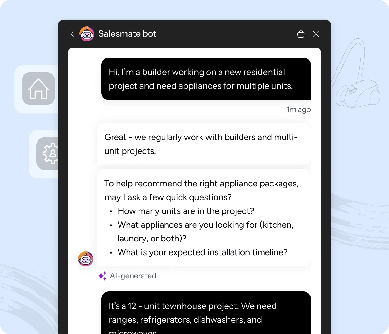 5. Builder and contractor lead qualification 5. Builder and contractor lead qualification