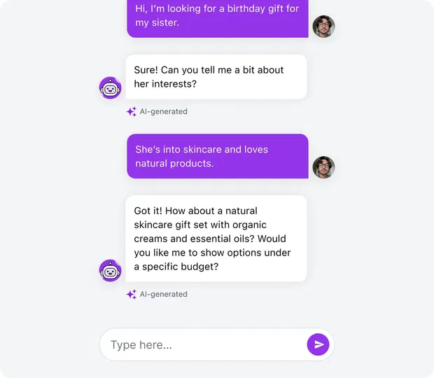 Built for real conversations Built for real conversations