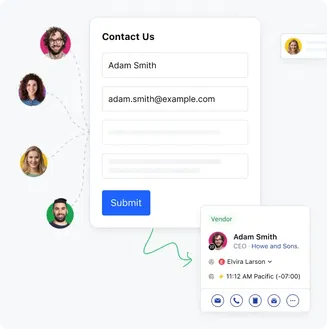 Built-in lead gen tool, centralized data, no hassle!