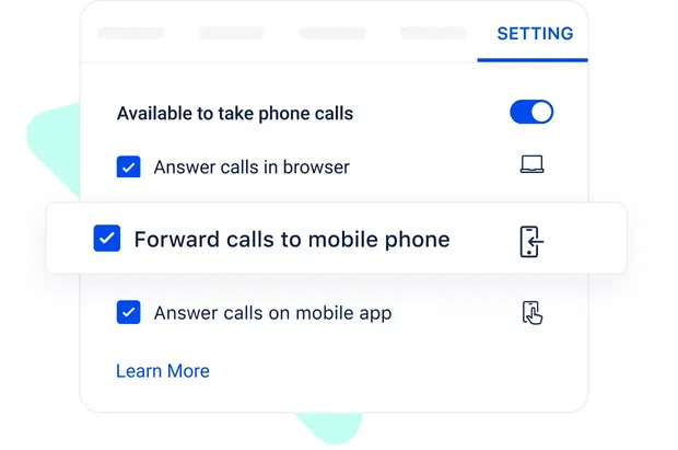Forward & transfer calls seamlessly Forward & transfer calls seamlessly