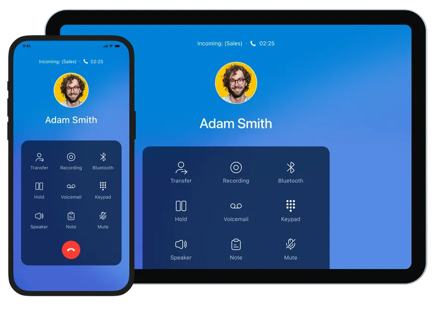 Call from anywhere