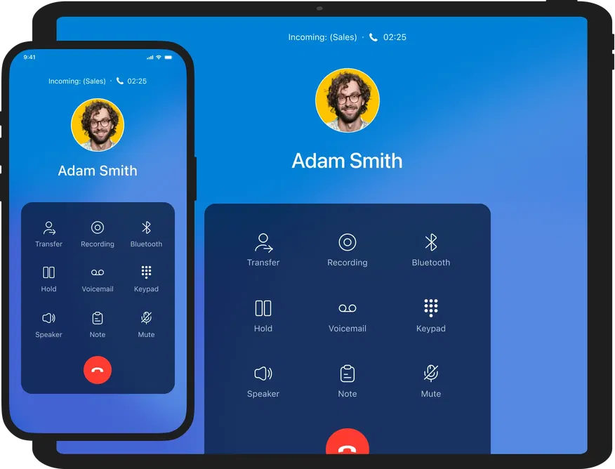 Call from anywhere