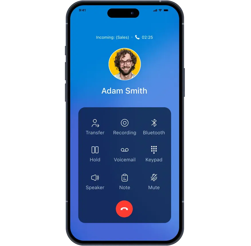 Call from anywhere