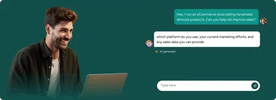 Turn website visits into revenue-driving conversations Turn website visits into revenue-driving conversations