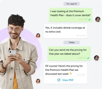 Context-aware, natural conversations