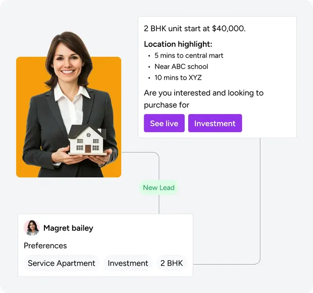 Conversational lead qualification Conversational lead qualification