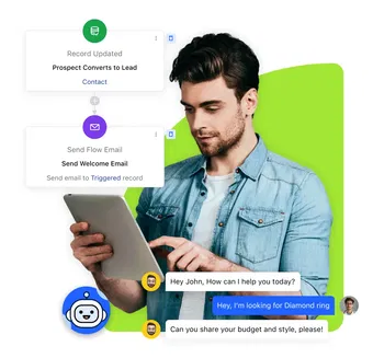 Conversational sales and support platform