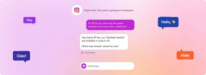 Convert DMs into deals.  Deliver support at scale.