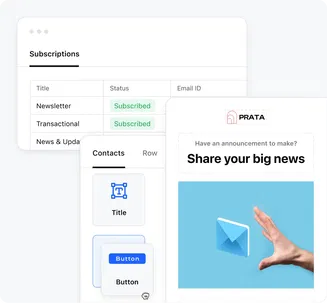Create campaigns in minutes, build relationships for life!