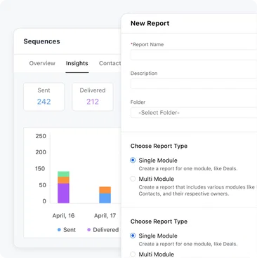 Create custom reports