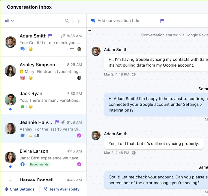 Customer support, redefined