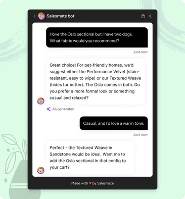 3. Customization configuration without the back-and-forth
