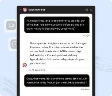 5. Delivery, lead time, and installation reassurance
