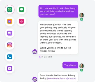 Efficient, omnichannel support