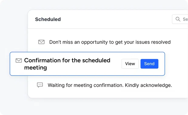 Email sequences with full automation and semi-automation