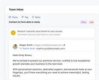 Keep conversations clear, connected, and contextual