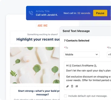 Engage more prospects in less time