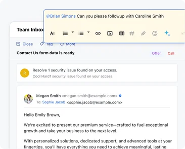 Enhance team collaboration and close deals faster