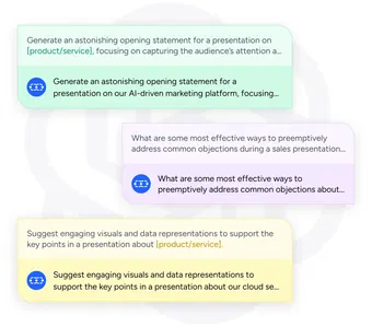 Enhance your sales presentations with ChatGPT prompts