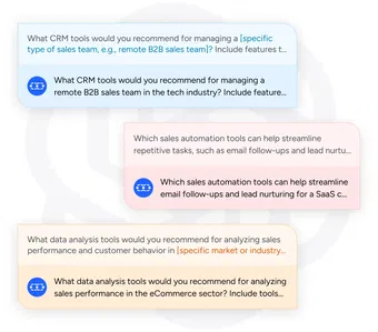 Enhance your sales tools with ChatGPT prompts