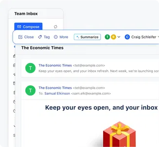 Follow and assign conversations