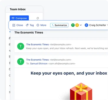 Follow and assign conversations