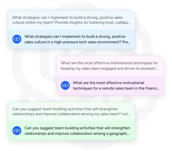 Foster a positive sales culture with ChatGPT prompts