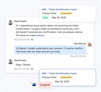 24/7 support with AI automation